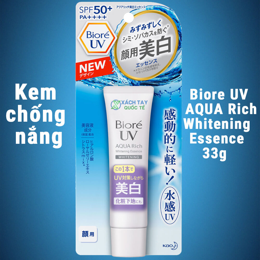 Kem Chong Nang Biore UV Aqua Rich Whitening