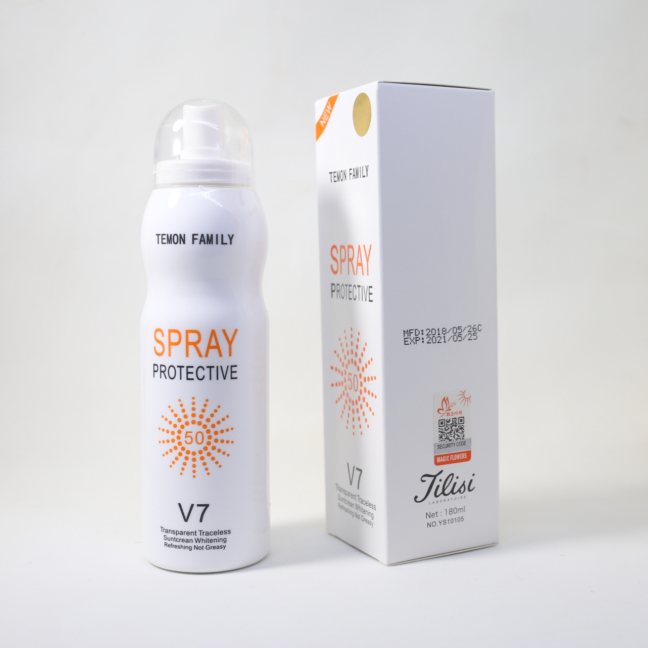 Kem Chống Nắng Spray Protective V7 Spf 50 - Vũ Khí Bảo Vệ Da Ngày Hè
