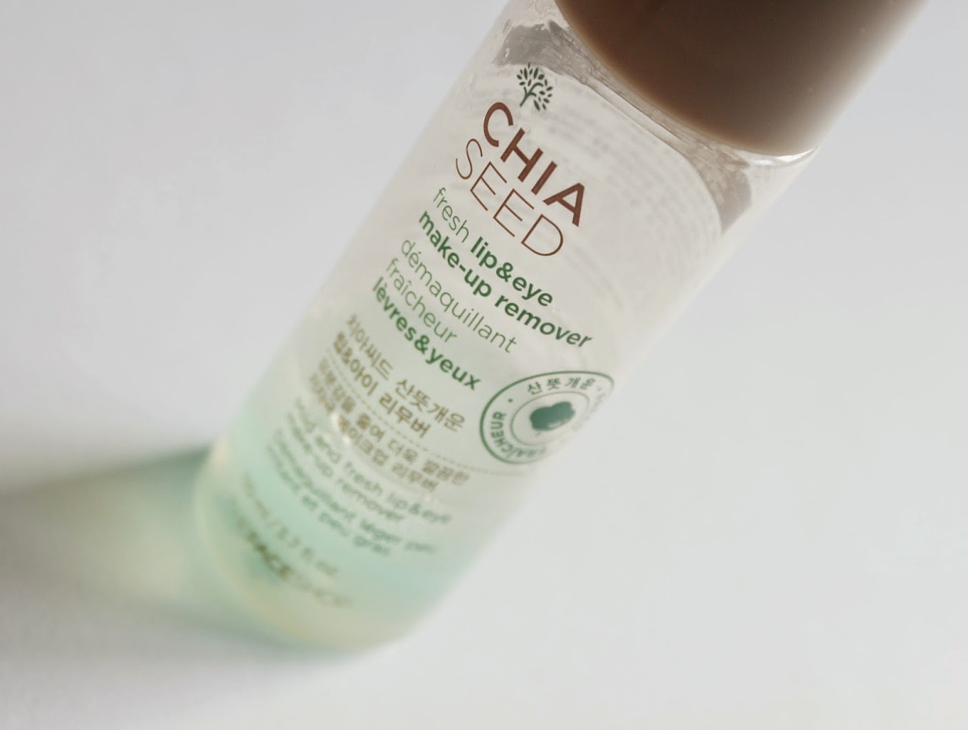 The Face Shop Chia Seed Fresh Lip Eye Make Up Remover