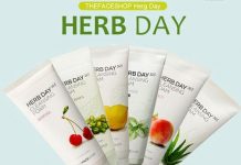 sua rua mat The Face Shop Herb Day 365 Review
