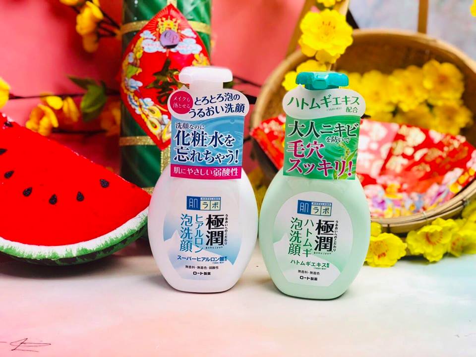 review sữa rửa mặt hada labo gokujyun foaming cleanser về hiệu quả khi sử dụng